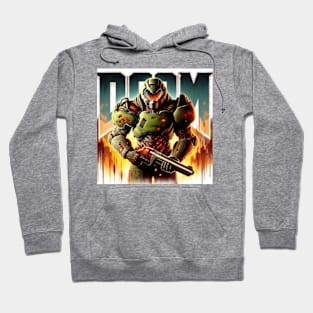 Doom Guy Blood Tiedie Hoodie